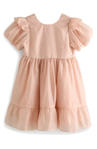 Laura Ashley Kids' Bow Back Party Dress In Pink