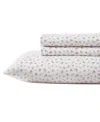 Laura Ashley Kids Microfiber 4 Piece Sheet Set, Full In Mae