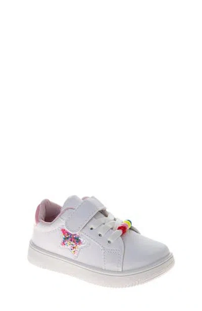 Laura Ashley Kids' Star Fashion Sneaker In White