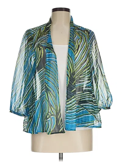 Pre-owned Laura Ashley Kimono In Teal
