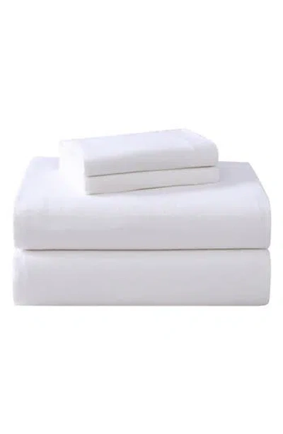 Laura Ashley La Solid Sheet Set In True White