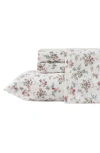 Laura Ashley Le Fleur Cotton Flannel Sheet Set In Multi