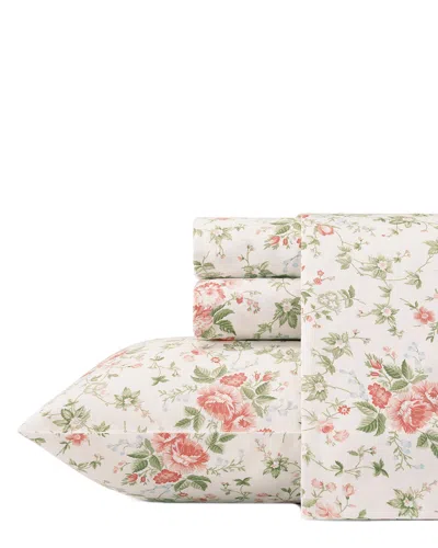 LAURA ASHLEY LAURA ASHLEY LILIAN COTTON SHEET SET