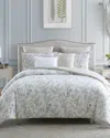 Laura Ashley Lindy Comforter/sham Set In Green
