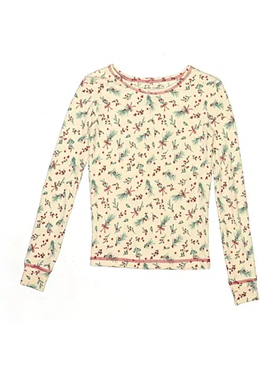 Pre-owned Laura Ashley Kids' Long Sleeve T-shirt In Green