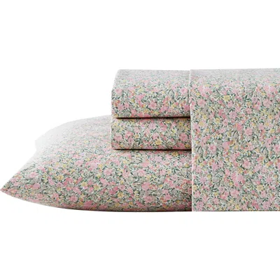 Laura Ashley Loveston Cotton Sheet Set In Multi