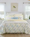 Laura Ashley Meadow Floral 3-pc. Duvet Cover Set, King In Sunblue