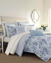 Laura Ashley Mila Comforter Sets In Blue