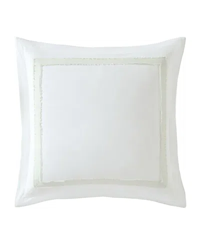 Laura Ashley Mila Solid Linen Sham, European In Neutral