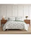Laura Ashley Miranda 100% Cotton Quilt Set