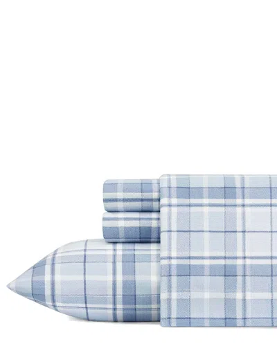 LAURA ASHLEY LAURA ASHLEY MULHOLLAND PLAID SHEET SET