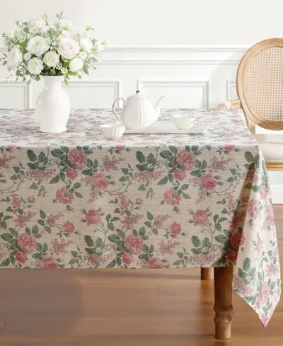 Laura Ashley New Texture Tessa Tablecloth, 60" X 102"