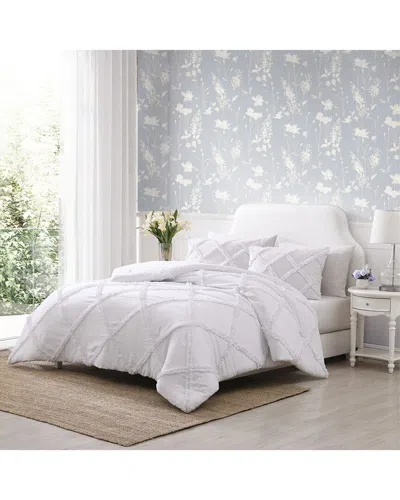 LAURA ASHLEY LAURA ASHLEY NORAH SOLID COMFORTER BEDDING SET