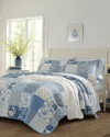 Laura Ashley Paisley Patchwork Quilt Set