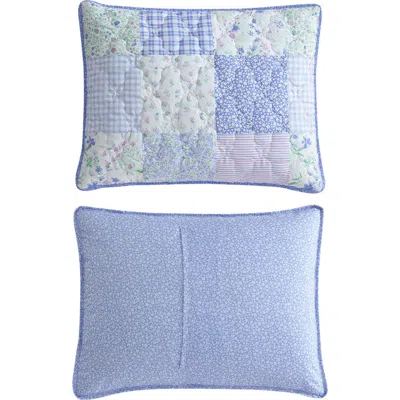 Laura Ashley Parker Patchwork Quilt Set In Heather Purple