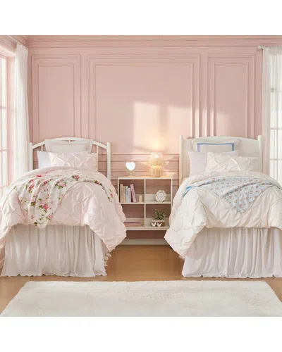 Laura Ashley Pinford Trellis Throw In Pink
