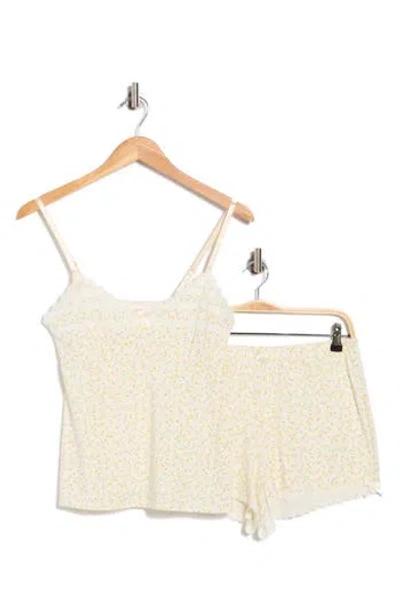 Laura Ashley Print Short Pajamas In Neutral