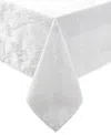 Laura Ashley Raised Woven Tablecloth, 60" X 102" In Cynthia White