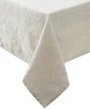 Laura Ashley Harvest Raised Woven Tablecloth, 60" X 102" In Maple Taupe