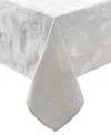 Laura Ashley Raised Woven Tablecloth, 60" X 84" In Cynthia Beige