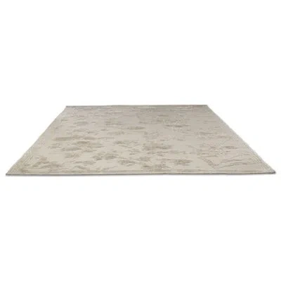 Laura Ashley Rectangle Floral Hand Loomed Wool/bamboo Slat Area Rug In Brown