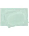 Laura Ashley Reversible Cotton 2pc Bath Rug Set