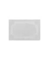 Laura Ashley Reversible Cotton Bath Mat, 17" X 24" In Gray