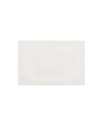 Laura Ashley Reversible Cotton Bath Mats In White