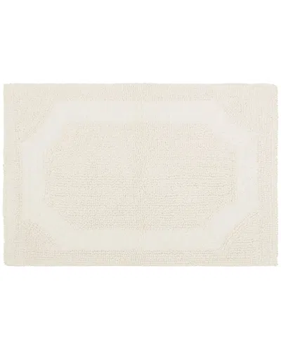 LAURA ASHLEY DISCONTINUED LAURA ASHLEY REVERSIBLE COTTON BATH RUG
