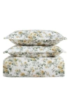 Laura Ashley Roses Duvet Cover & Sham 3-piece Set In Gold/green