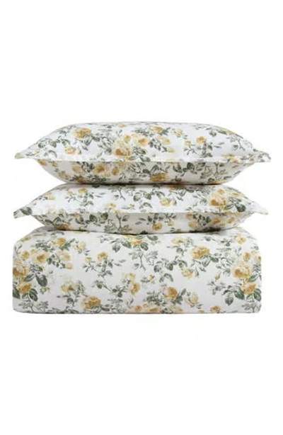 Laura Ashley Roses Duvet Cover & Sham 3-piece Set In Multi