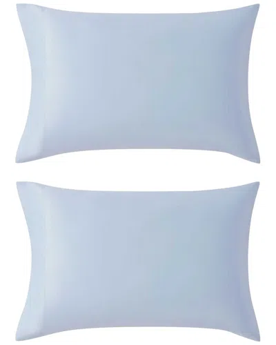 Laura Ashley Satin Bliss Pillowcase Set In Blue