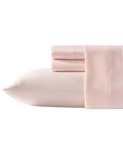 Laura Ashley Satin Bliss Sheet Set In Pink