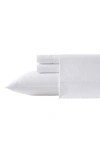 Laura Ashley Scallop Embroidered 4-piece Sheet Set In White