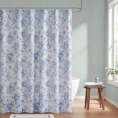 Laura Ashley Shower Curtain In Blue