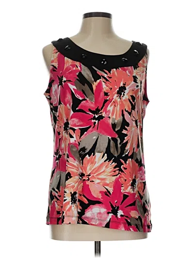 Pre-owned Laura Ashley Sleeveless Blouse In Pink