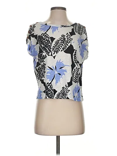 Pre-owned Laura Ashley Sleeveless T-shirt In Blue