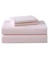 Laura Ashley Solid Cotton Flannel 4-pc. Sheet Set, Queen In Bright Blush