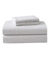 Laura Ashley Solid Cotton Flannel Sheet Sets In White