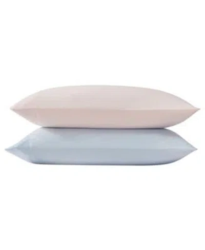 Laura Ashley Solid Satin Bliss Pillowcase Pair In Multi