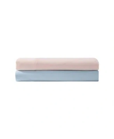 Laura Ashley Solid Satin Bliss Sheet Sets In Light Pink