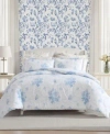Laura Ashley Sophia Cotton Duvet Cover Set In Multi