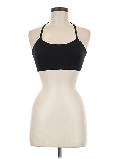 Pre-owned Laura Ashley Tank Top Black Halter Neckline Tops