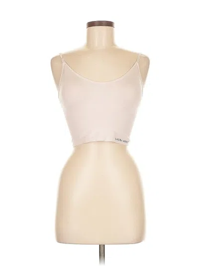 Pre-owned Laura Ashley Tube Top Pink Strapless Neckline Tops