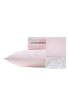 Laura Ashley Victorian Scroll 200-thread Count Cotton Percale Sheet Set