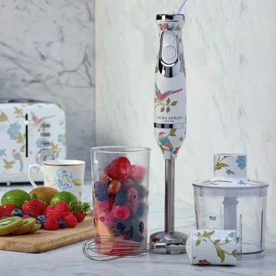 Laura Ashley Vq  500-watt Hand Blender 4-in-1 In Elveden White