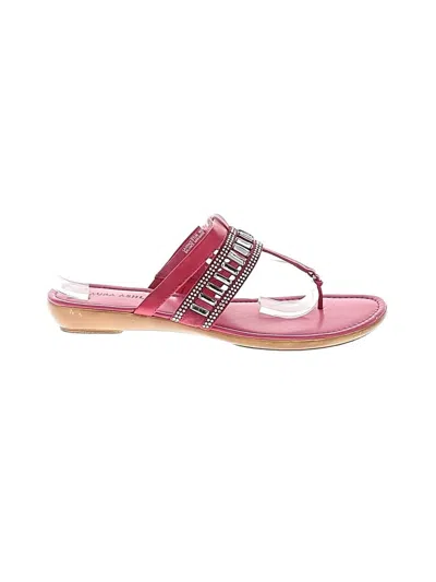 Pre-owned Laura Ashley Wedges In Pink