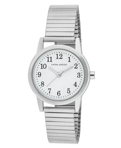Laura Ashley Women's Quartz Silver Alloy Expansion Watch, 30mm In Metallic