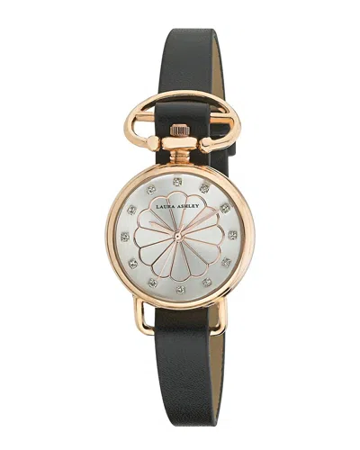 Laura Ashley Women's Watch In Black