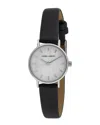 Laura Ashley Womens Black Strap Watch La2001bk In Green